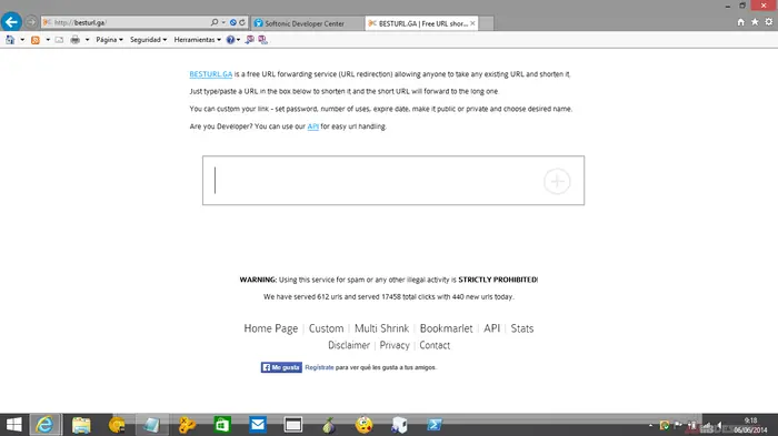 Acortador de Url (BestUrl)