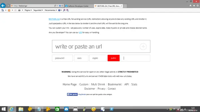 acortador url