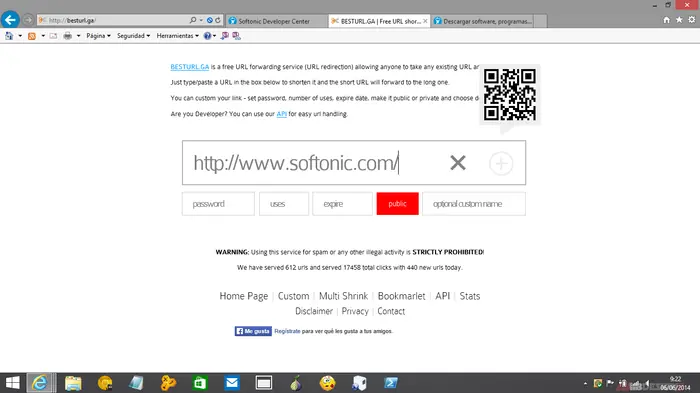 acortar url