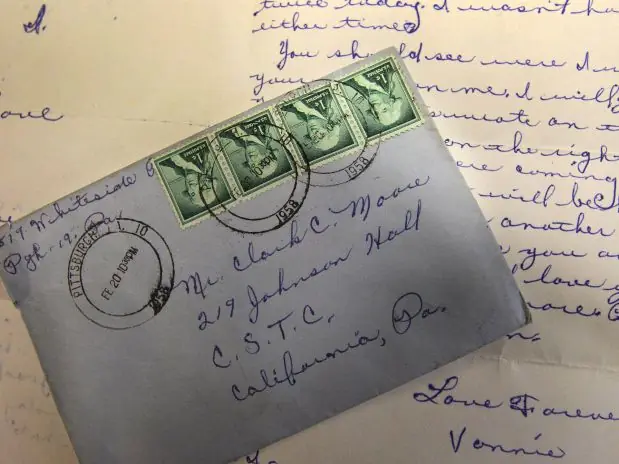 Carta de amor llega después de 53 años