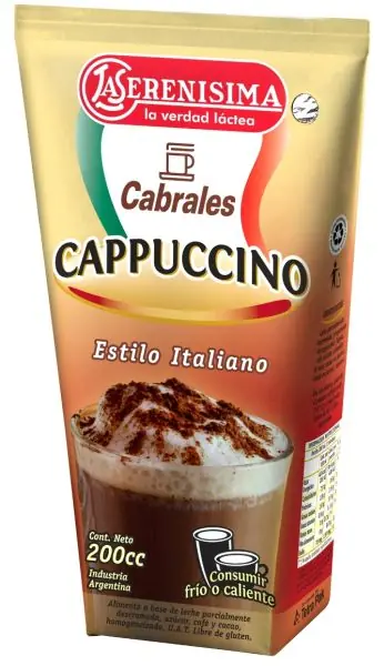 Capuccino Italiano cabrales.