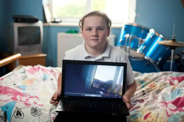 Una nena de 11 años grabó uno de los videos de OVNIs más