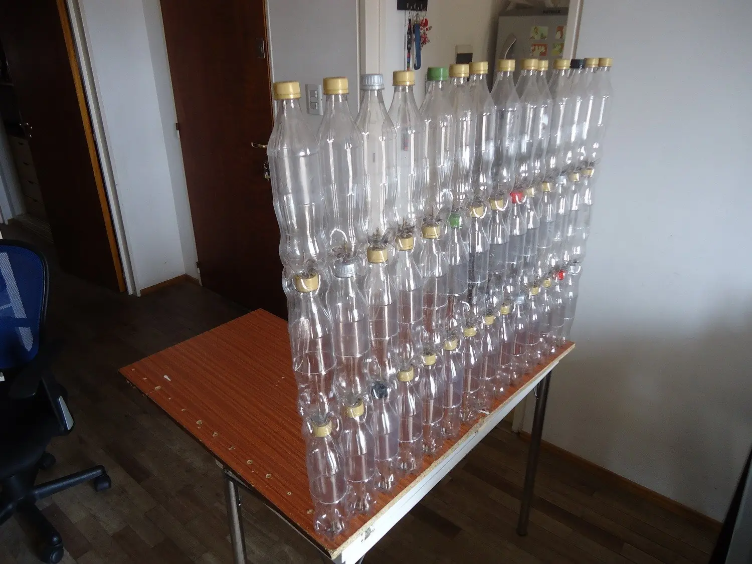 botellas recicladas
