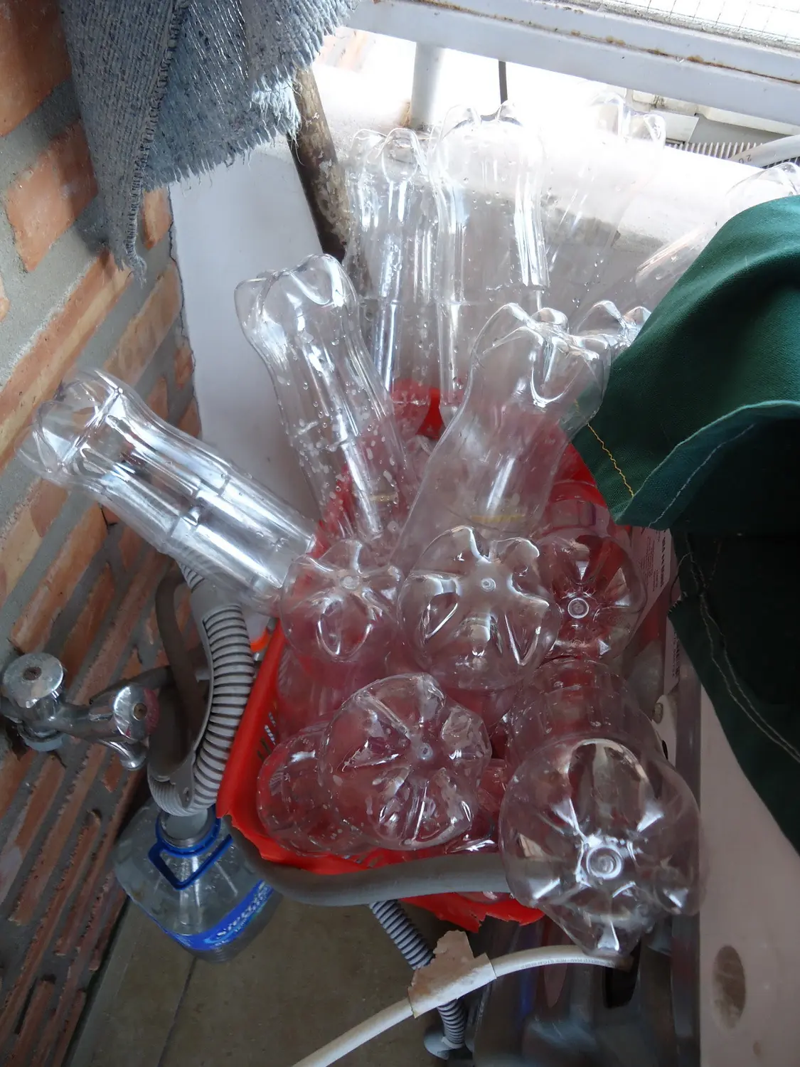 botellas recicladas