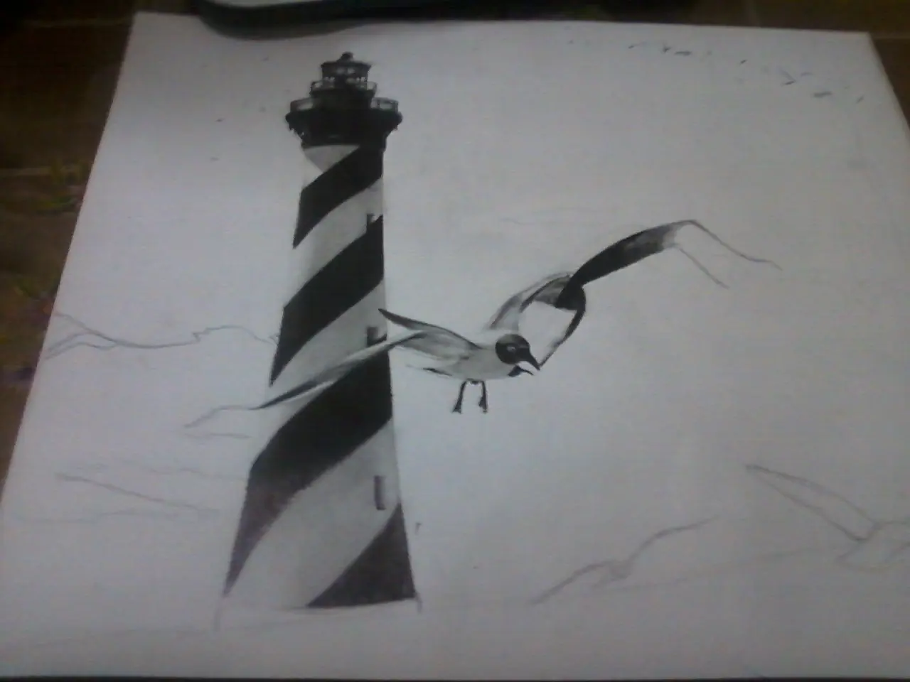Mas dibujos a lapiz...