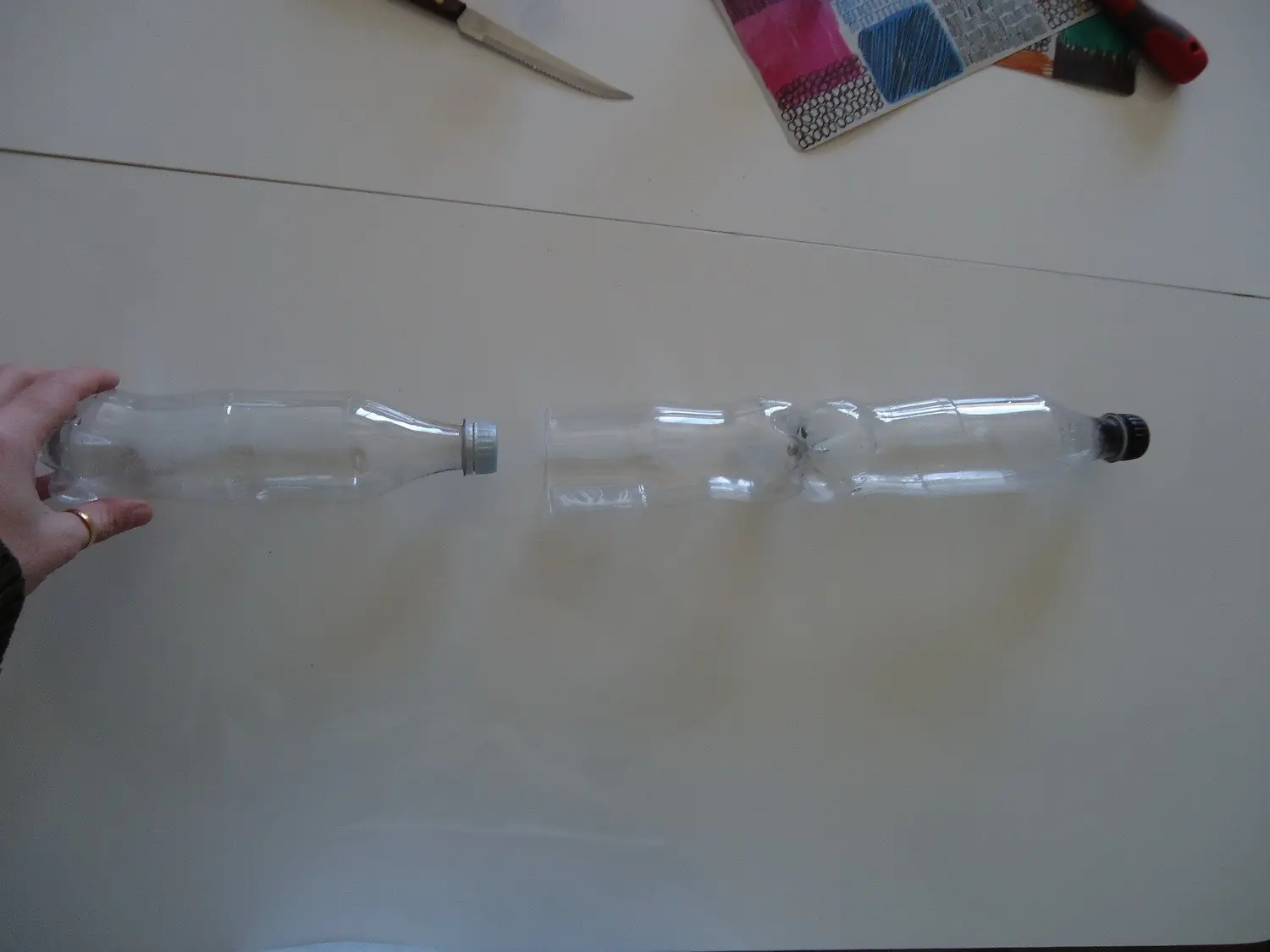 botellas recicladas