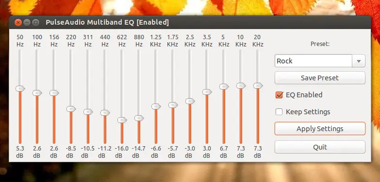 PulseAudio equalizer: ecualizador de audio para Ubuntu 14.04