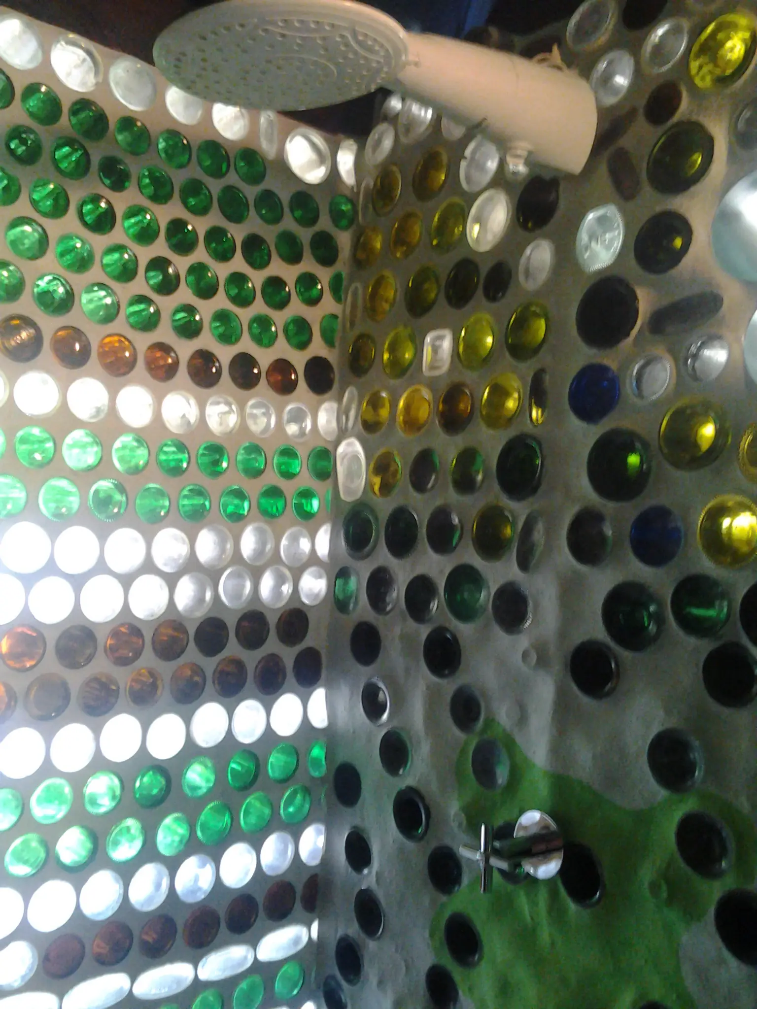 botellas de vidrio