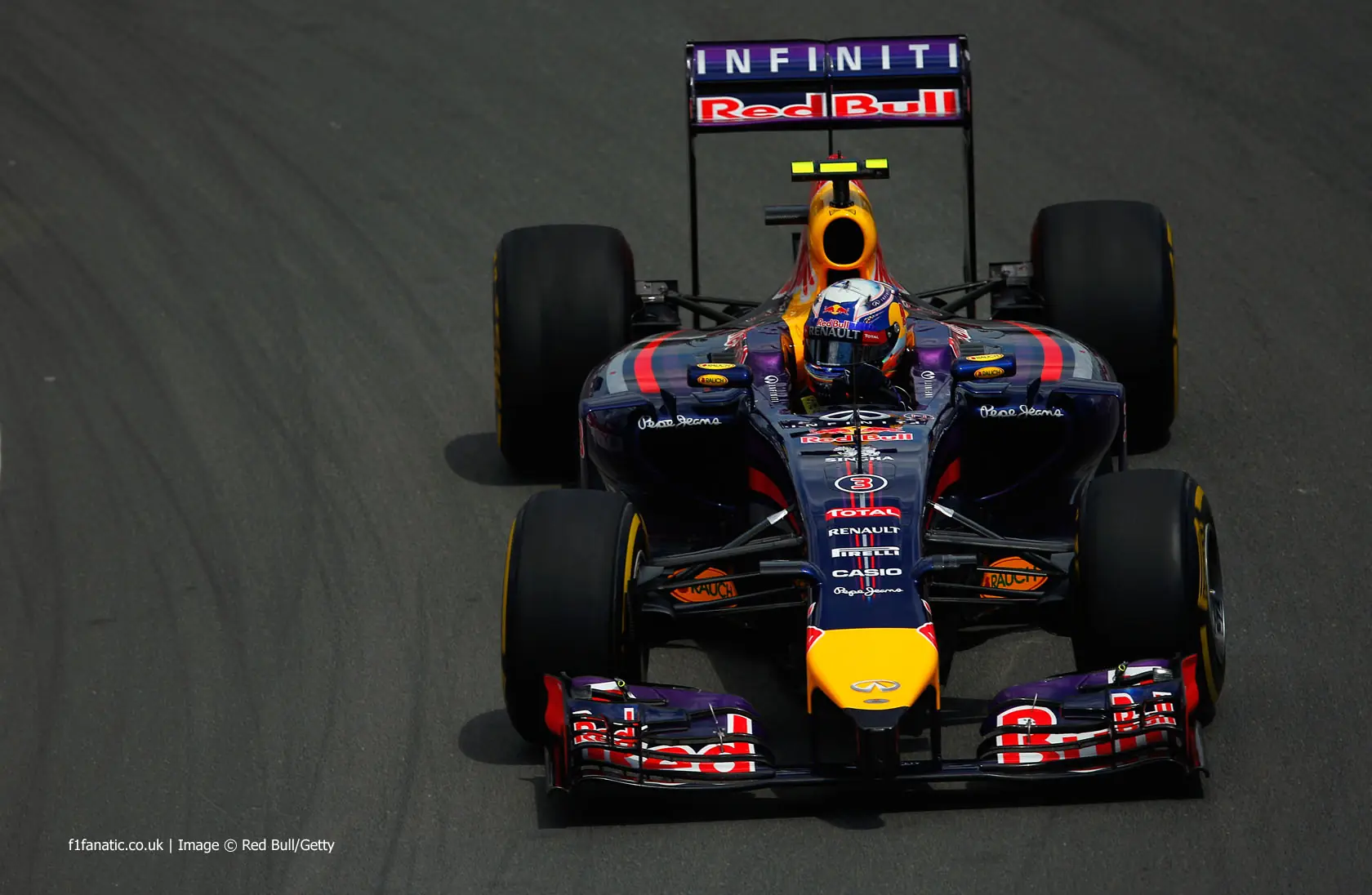 Clasificación GP de Canadá F1 2014 - equipo Red Bull