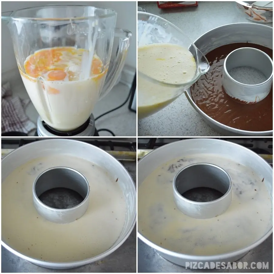 Chocoflan, pastel imposible o pastel diplomatico