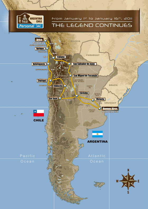 Rally Dakar 2011 (Rio cuarto)