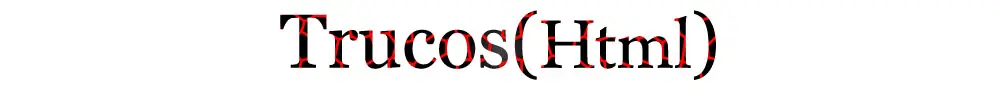 Trucos