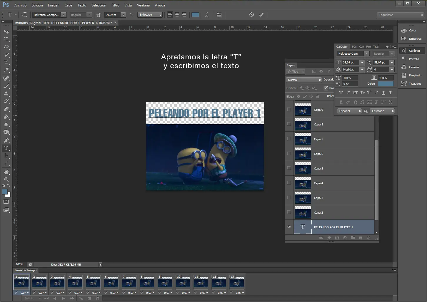 Tu gif combinado en 4 pasos