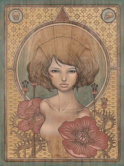 Audrey Kawasaki: inocencia erotica