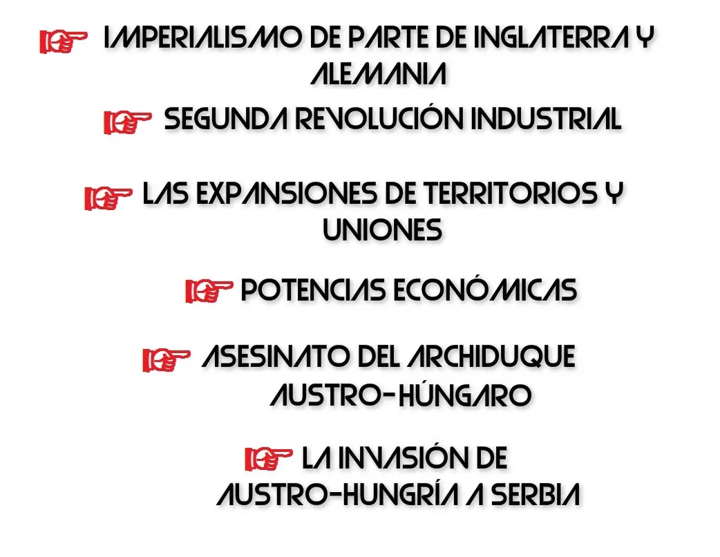 primera guerra mundial resumen