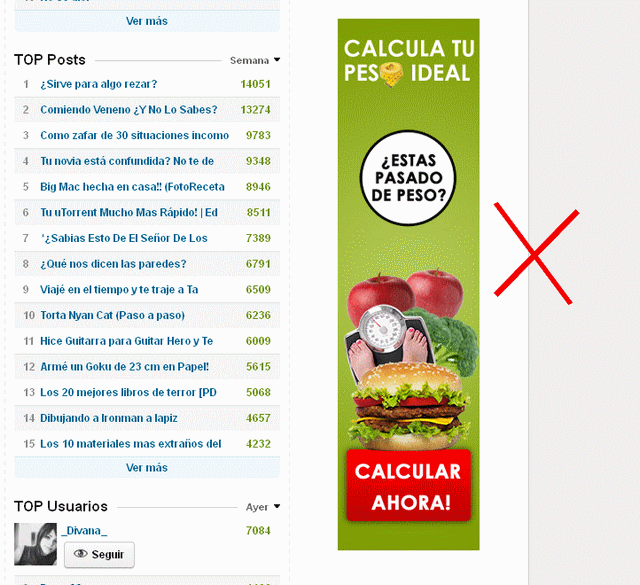 Cansado de la Publicidad...