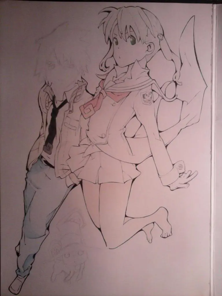 [Dibujo] Soul Eater - Maka ; Soul