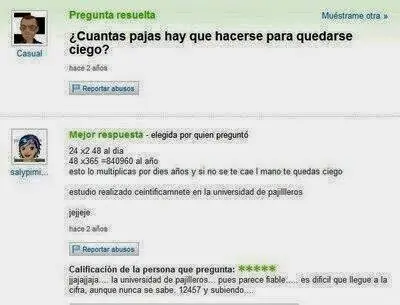 Cuanto pajillero anda suelto en este mundo....