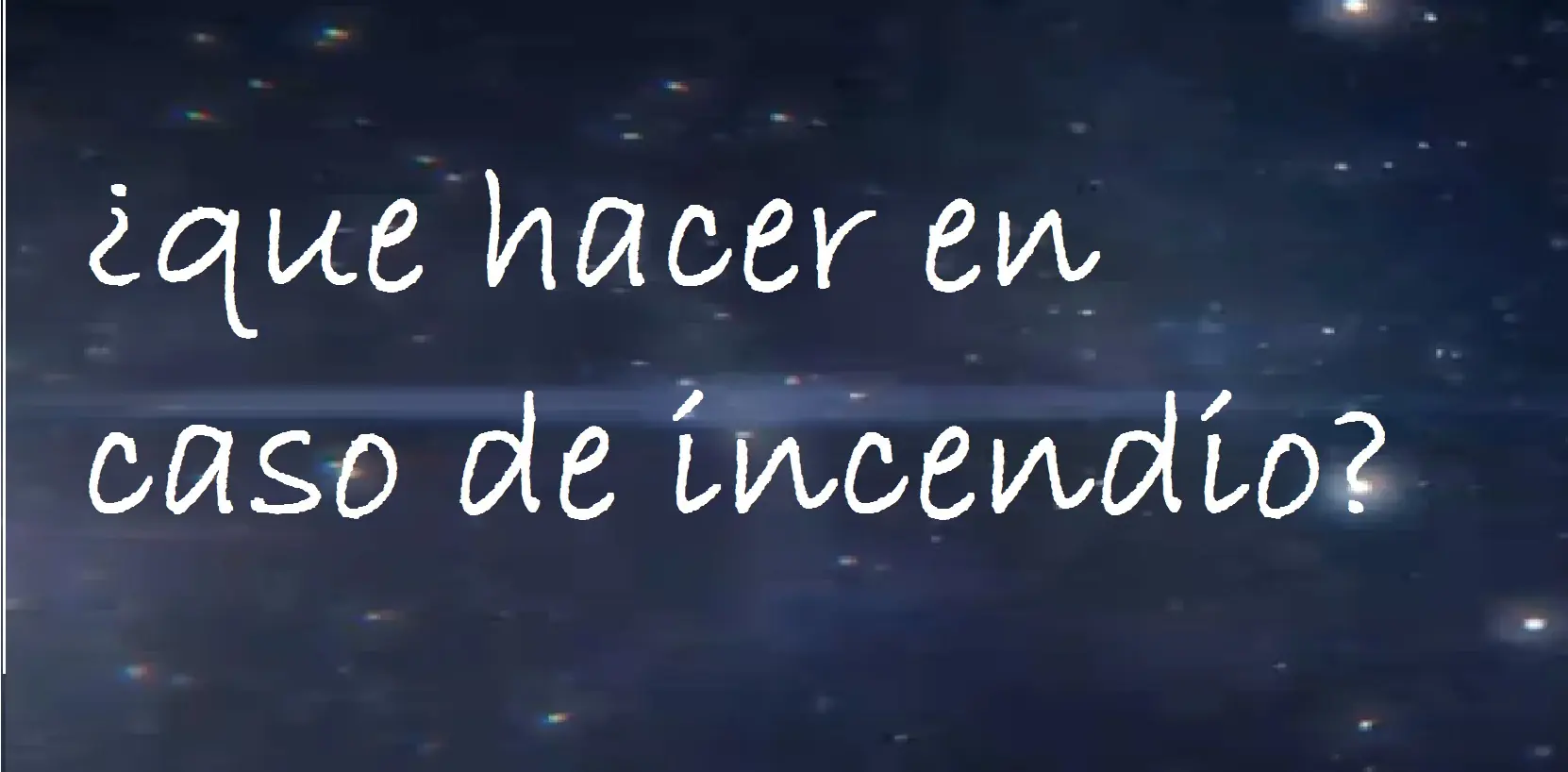 incendio