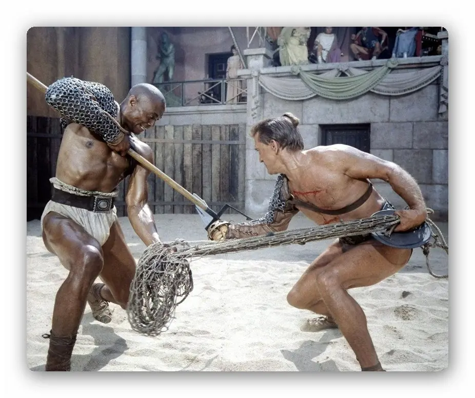 Los 10 gladiadores más famosos de la antigua Roma.