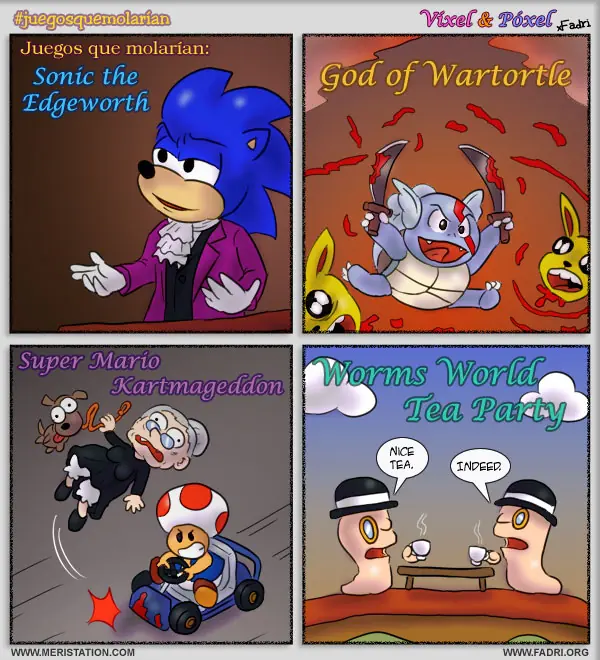 [Megapost]Víxel y Póxel. Humor Gamer!
