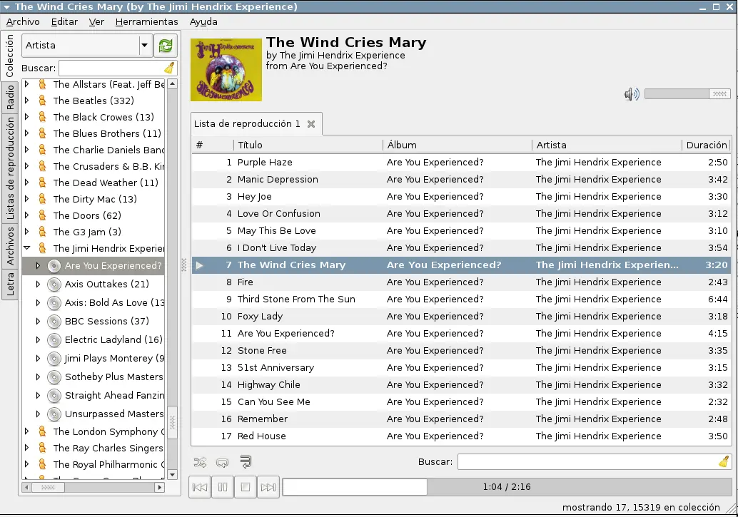 8 reproductores de música en Linux