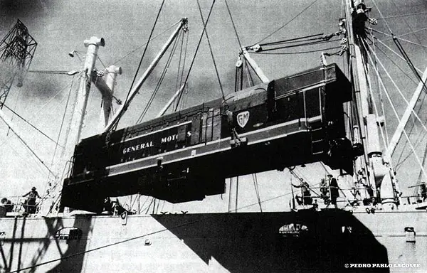 Locomotoras Diesel de Argentina( En este Caso EMD G-12)