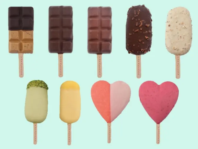 Los helados de palito más chic que puedas conseguir