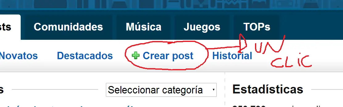 como hacer un post en taringa