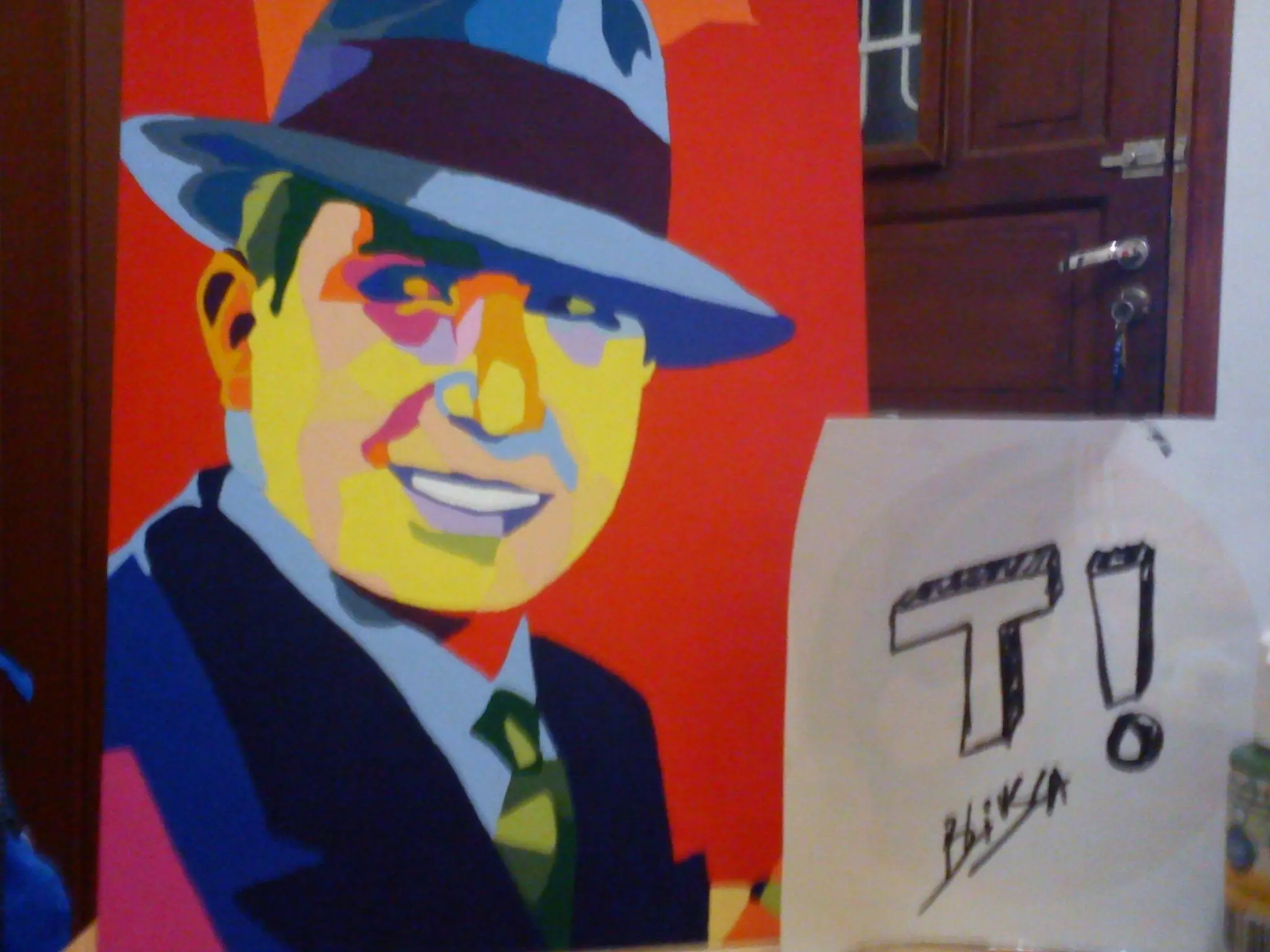 pintado a mano