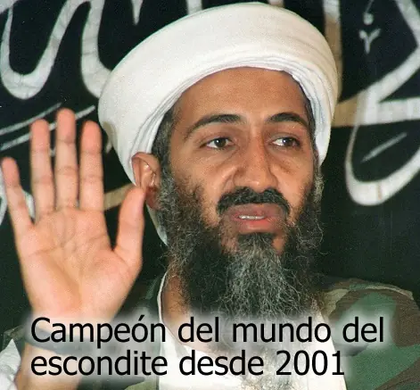 Osama Bin Laden, campeón del mundo del escondite desde 2001