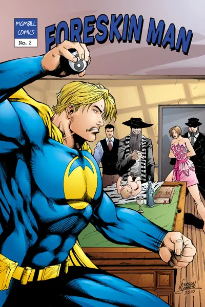 El Hombre Prepucio: superheroe contra la circuncision