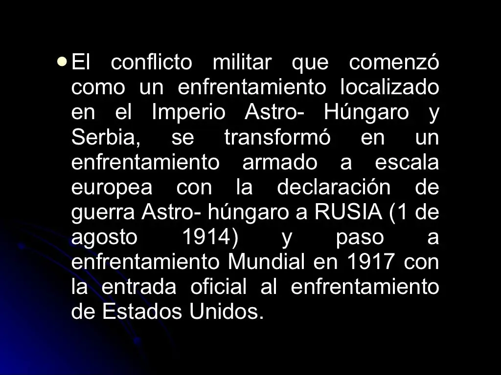 Tecnologia en la Primera Guerra Mundial