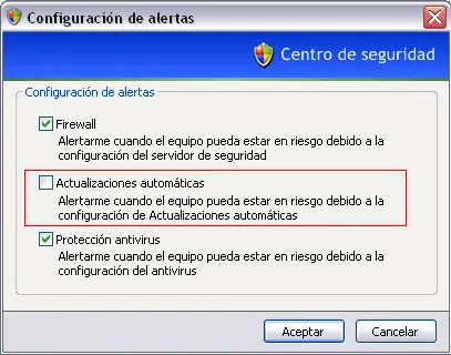 actualizaciones