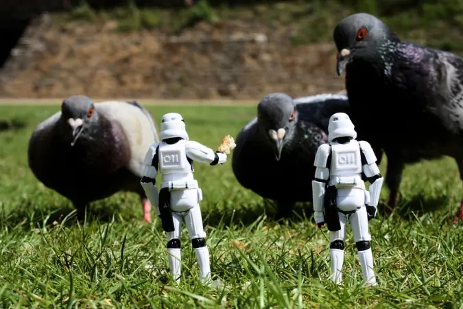 Lo que Stormtroopers hacen sobre Su Día libre. Parte 1