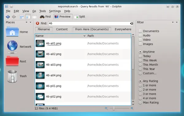 kde