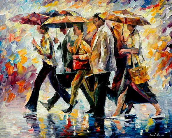 Pinturas con espatula