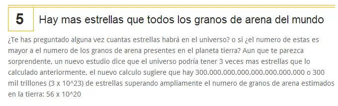10 curiosidades
