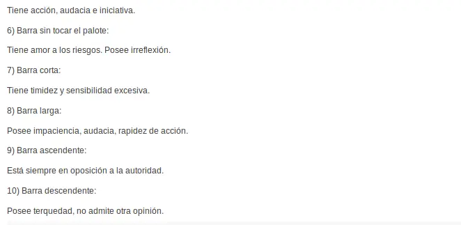 inclinacion