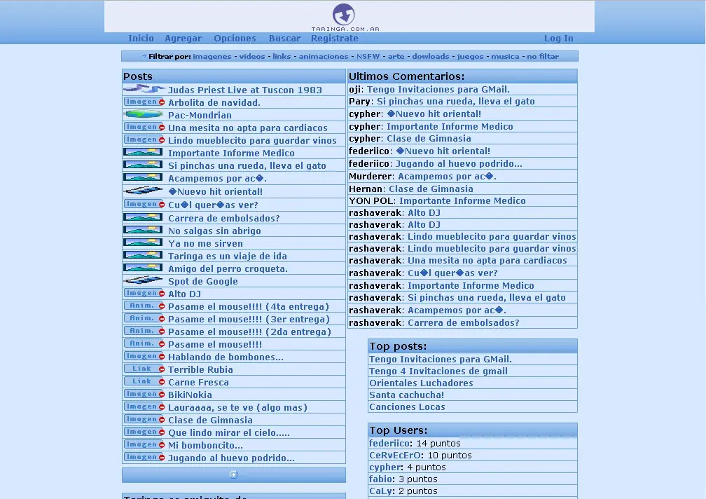 Taringa! Historia, Actualidad, Evolución, etc.