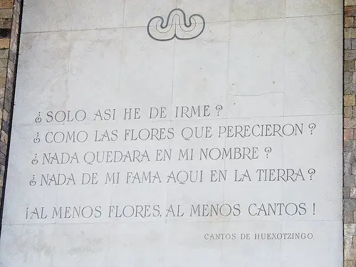 Frases en el Museo Nacional de Antropología