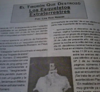 El misterioso caso de los esqueletos extraterrestres