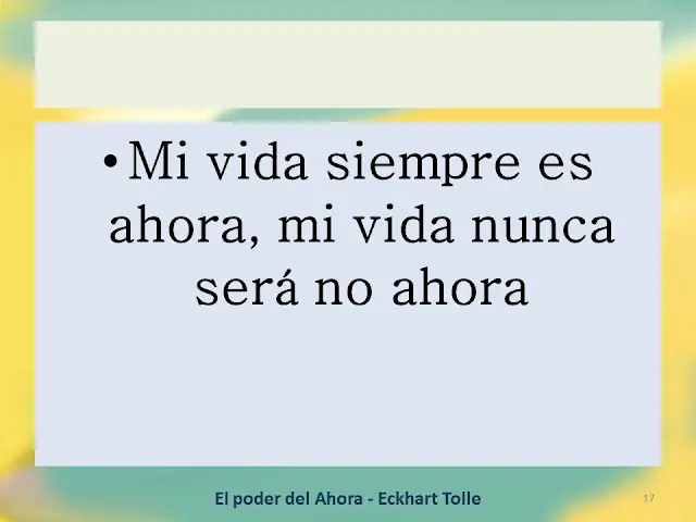 Eckhart Tolle, el poder del ahora