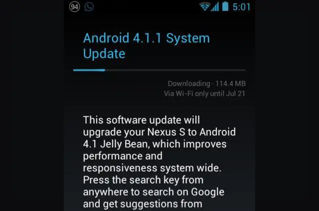 Ya disponible la actualización a Jelly Bean para los Nexus