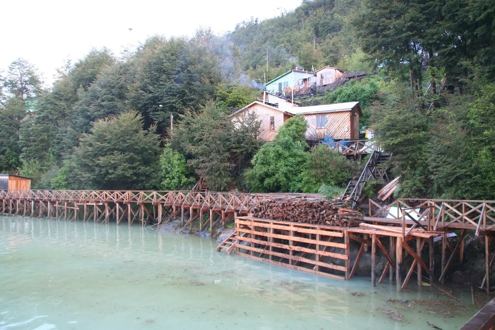 Caleta Tortel...un lugar mágico en la Patagonia Chilena...