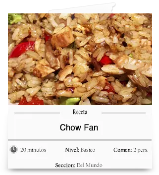 Chow Fan de cerdo