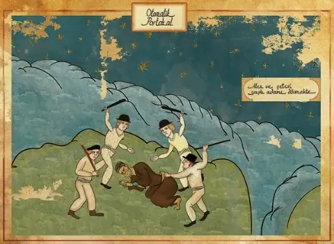 Escenas míticas del cine y arte del Imperio otomano