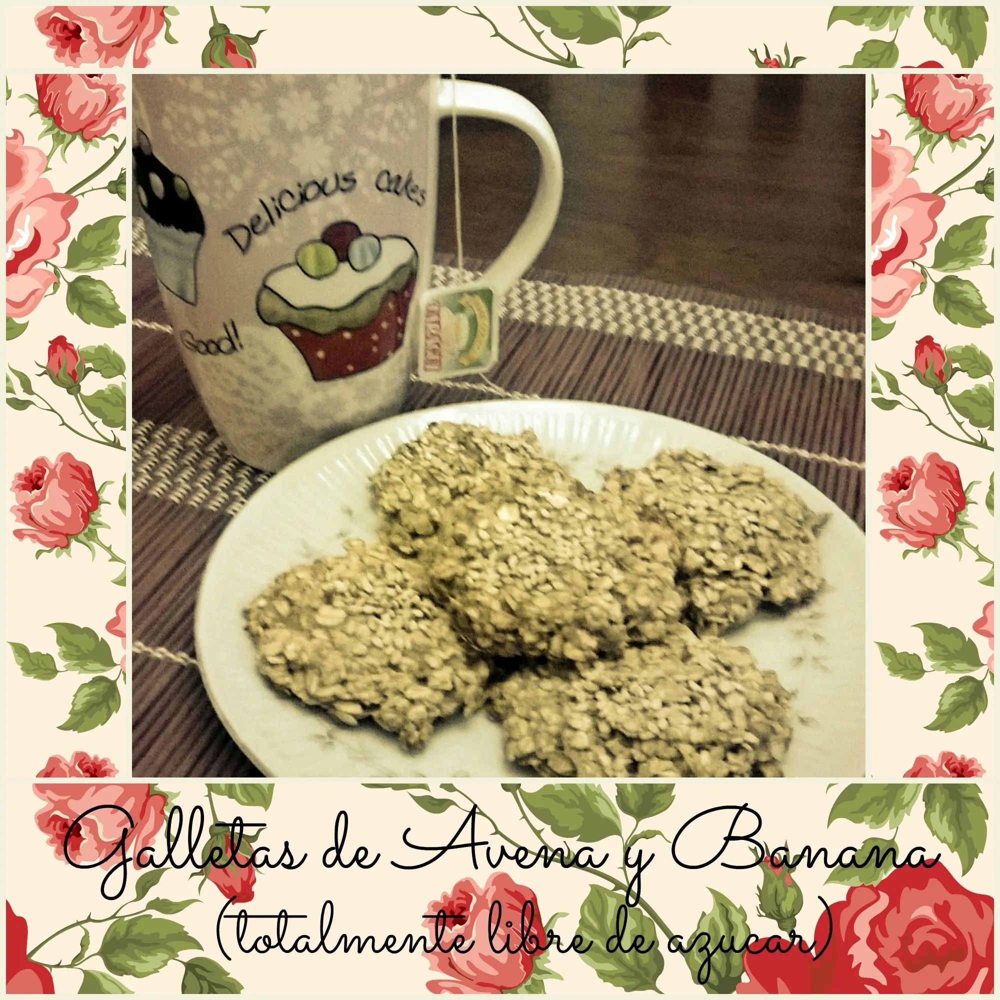 Galletas de Avena y Banana