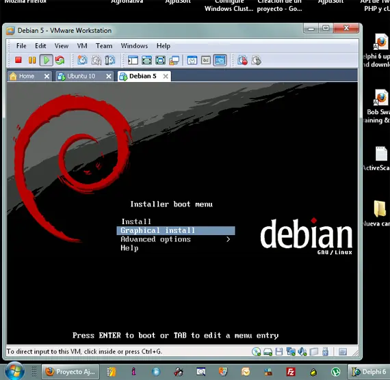 debian linux instalacion