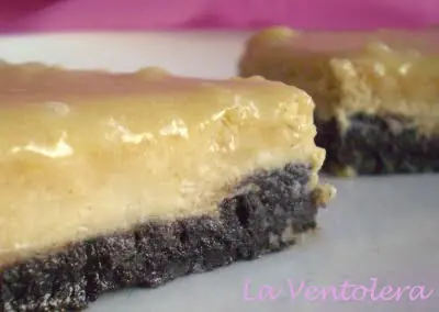 Cheese Cake De Cafe, Oreos y Caramelo